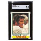 1974 Topps #245 George Blanda SGC Graded 5 EX