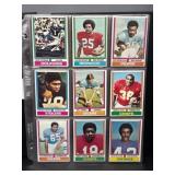 (90) 1974 Topps NFL Football Cards