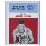 1961 Fleer John Kerr Basketball Card #25