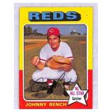 1975 Topps Johnny Bench Baseball Card