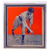 1935 Wheaties Panel Featuring Tommy Bridges