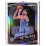 2024-25 Panini Prizm Black Chet Holmgren Autograph