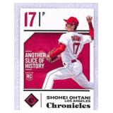 2018 Panini Chronicles Shohei Ohtani Rookie Card