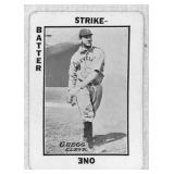1913 National Game Baseball Card, Gregg