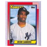 1989-1990 Deion Sanders Multi-Brand Baseball Cards