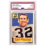 1956 Topps Fred Morrison #81 Football Card (PSA 4)