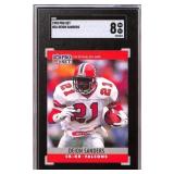 1990 Pro Set #36 Deion Sanders Graded SGC 8