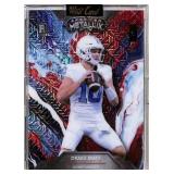 2023 Wild Card Metal LUX Drake Maye Rookie Card