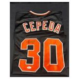 Orlando Cepeda-Signed San Francisco Jersey