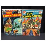 1973 DC Comics Boy Commandos #1-2 Set