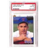 1992 Upper Deck Nolan Ryan Rangers PSA 10