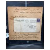 1947 Boston Red Sox Spring Training Envelope