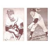 1947-66 Exhibit Baseball Cards Mathews/Ford