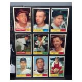 1961 Topps Baseball Cards, High Grade