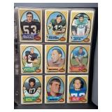 103 Assorted 1970 Topps Football Cards