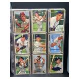 1952 Bowman Baseball Cards (91 Cards)