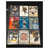 Nine David Pastrnak Hockey Trading Cards