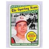 1969 Topps Johnny Bench Allstar #430