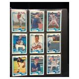 1990 Fleer Baseball Card Complete Set (1-132)