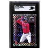 2025 Chrome #194 Carlos Narvaez X-Fractor SGC 10