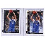 (2) 2024 Topps Cooper Flagg Mavericks RC Cards