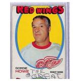 1971-72 Topps Gordie Howe Hockey Card #70