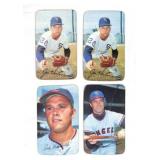Four 1970 Topps Supers Baseball Cards