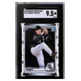 2020 Chrome Draft Garrett Crochet Graded 9.5