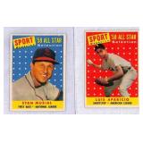 1958 Sport Magazine All-Star Baseball Cards