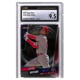 2019 Topps Finest Shohei Ohtani #100 Graded 9.5