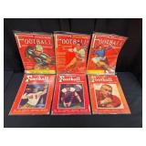 Six Illustrated Football Annuals