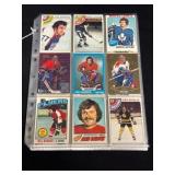 (90) Vintage Hockey Trading Cards