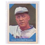 1960 Fleer Grover Cleveland Alexander Card #5