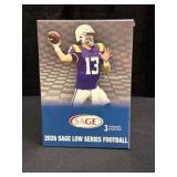 2026 Sage Low Series Football Trading Cards Box