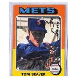 1975 Topps Tom Seaver Baseball Card #370