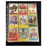 45 1967 Philadelphia Football Cards