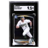 2025 Bowman Chrome Nick Kurtz RC SGC 9.5