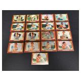 17 1955 Bowman Baseball Cards