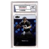 2003 Topps Finest Tom Brady #35 Graded MGS 10