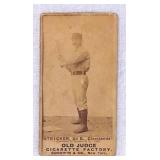1887 Old Judge N172 Stricker