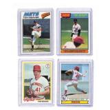 Tom Seaver Baseball Card Lot, 4 Cards