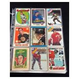 (90) Vintage Hockey Trading Cards