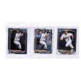 3 Oakland Athletics Baseball Cards