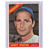 1966 Topps Sandy Koufax Baseball Card