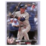 2017 Bowman Aaron Judge Rookie Baseball Card