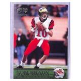 2000 Pacific Tom Brady Rookie Football Card