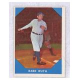 1960 Fleer Baseball Greats Babe Ruth Card #3