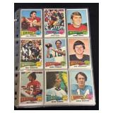 1975 Topps Football Cards Lot (45 Cards)