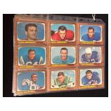 (45) 1966 Topps Football Cards Collection