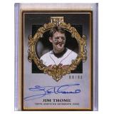 2022 Topps Jim Thome Gold Framed Autograph Card